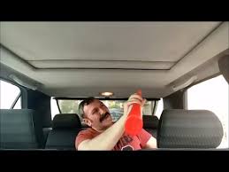 Arac Tavan Dosemesi Temizligi Yaptim Vissmate A Ferin Kullandim Youtube