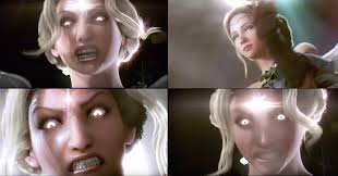 Angel's face when she's ah firing her laser : r/Tekken