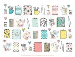Algo mas delicadas que los stockers. Printable Planner Love Stickers Digital File Instant Download Planner Accessories Pens Planner Girl Bando Happy Planner Hand Drawn Planificador Imprimible Pegatinas Imprimibles Manos Dibujo