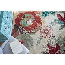 Mohawk home strata geo floral pattern area rug (7u00276 x … Mohawk Home Geo Floral Pattern Area Rug On Sale Overstock 10979437