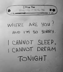 Where Are You And I M So Sorry I Cannot Sleep I Cannot Dream Tonight Blink 182 Lyrics Miss You Blink 182 Miss You Blink