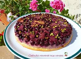 Clafoutis Renverse Aux Cerises Chez Vanda Clafoutis Cerise Recette Alimentation Recette Ww