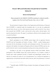 Janda prize for distinguished honors thesis in political science is awarded annually for the best undergraduate honors thesis of the year. Pdf Policy Implications And Utilization Of Icsopru Results