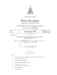 Negeri perlis telah diberikan melalui public services commission (extension of jurisdiction) enactment 1958 negeri perlis dan public services commission (extended jurisdiction) order 1960 negeri perlis yang diluluskan oleh dewan undangan negeri perlis. Here Dewan Negeri Selangor