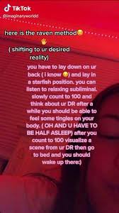 Raven Method Video In 2020 Sleep Rituals Create Reality Self Improvement Tips