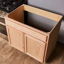 X 24 in.) (305) see lower price in cart. Project Source 36 In W X 35 In H X 23 75 In D Natural Unfinished Sink Base Stock Cabinet In The Stock Kitchen Cabinets Department At Lowes Com