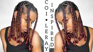 Listen to music by coi leray on apple music. Coi Leray Inspired Knotless Braids On Myself Howto Youtube