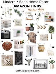 Affordable Amazon Home Decor Must Haves Under 60 Amazon Home Decor Modern Boho Home Decor Boho Living Room
