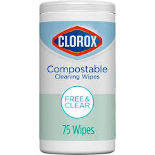 This bulk wipe pack contains three 35 count canisters of disposable, antibacterial wipes in 2 scents featuring fresh scent and crisp lemon (do not flush wipes). Clorox Compostable Wipes Free Clear 75ct Target