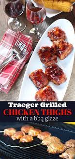 Traeger Pellet Grilled Chicken Thighs Recipe Recipe Grilled Chicken Thighs Pellet Grilled Chicken Traeger Grill Recipes Chicken