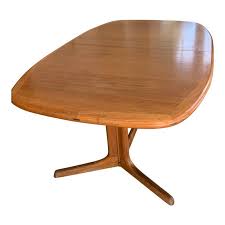 1970s Mid Century Modern Dyrlund Teak Dining Table In 2020 Dining Table Teak Dining Table Teak