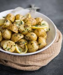 Quickly add the potatoes back to the saucepan with the butter and parsley, and season with kosher salt and freshly ground black pepper. Boiled Baby Potatoes With Lemon Browned Butter Don T Go Bacon My Heart