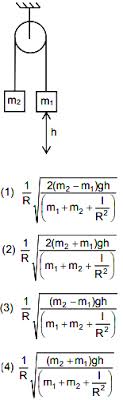 Angular speed is the speed of the object in rotational motion. System Is Released From Rest Moment Of Inertia Of Pulley I Find Angular Speed Of Pulley When M1 Block Falls By H Sarthaks Econnect Largest Online Education Community