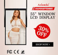 49/55inch Semi Outdoor Digital Signage Kiosk Double Sided Display Window  Advertising Machine Ad Player Touchscreen Retail Store