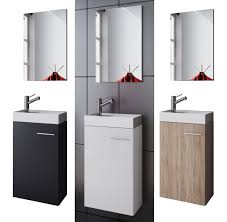 So stoppt man das wasser. Vcm Waschplatz Waschbecken Schrank Spiegel Wc Gaste Toilette Badmobel Klein Galeria Karstadt Kaufhof
