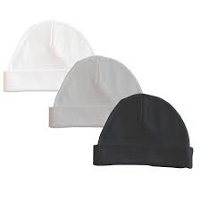 Pepperst Baby Collection Baby Beanie Hat Set White Grey Black Buy Online In South Africa Takealot Com