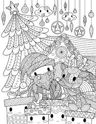 Check spelling or type a new query. Printable Kawaii Christmas Adult Coloring Page
