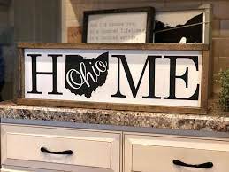 Find 320 listings related to custom wood signs in cleveland on yp.com. Ohio State Wood Sign State Signs For House Home Wooden Sign Wooden Signs Diy Home Wooden Signs Wood Signs