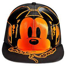 Disney Mickey Mouse Flatbill Baseball Cap For Adults Disney Store Flat Bill Hats Cute Hats Disney Bound Fashion