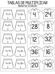 Tareitas Tabla Del 4 En 2020 Tablas De Multiplicar Tabla De Multiplicar Para Imprimir Ensenar La Multiplicacion