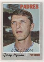 Jerry Nyman Baseball Cards