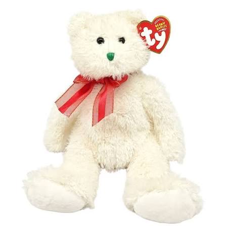 2004 Holiday Teddy — Ty Beanie Baby bear