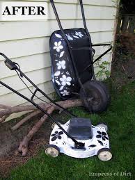 Stencil A Wheelbarrow Because You Can Empress Of Dirt Wheelbarrow Gardening Gear Lawn Mower