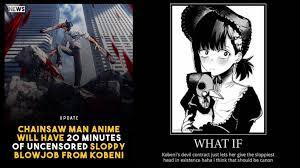 Kobeni blowjob manga