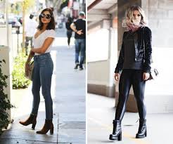 Calça Jeans Feminina Com Bota Cano Curto Bota De Cano Curto 4 Dicas De Como Usar Feira Shop Roupas Casuais Look Botinha Estilo Com Botas
