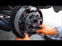 Braking effectiveness also depends on proper vehicle maintenance, tire and road conditions. 2007 Toyota Sienna Rear Brake Repair Youtube
