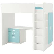 Kura Reversible Bed White Pine Twin Ikea Loft Bed Frame Stuva Loft Bed Loft Bed
