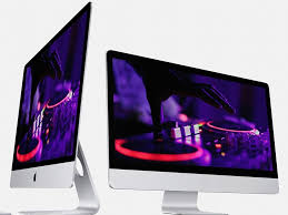 Download Free Psd Two Imac Mockups Free Psd Imac Mockup Free Mockup Free Psd Free Mockup