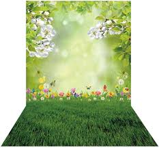 Free shipping on orders over $25 shipped by amazon. Amazon Com Allenjoy 5x7ft Spring Easter Bokeh Spot Photo Backdrop Green Grass Lawn Garden Flower Photography Background Baby Girl Kids Children Portrait Party Decorations Banner Photobooth Studio Props Camera Photo