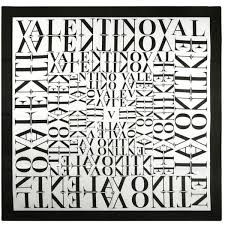 Black And White Signature Petal Pusher 3 Valentino Silk Scarves Scarf Design
