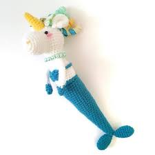 Sale Unicorn Plush Toy Amigurumi Mermaid Plush Amigurumi Etsy Unicorn Doll Crochet Unicorn Unicorn Plush