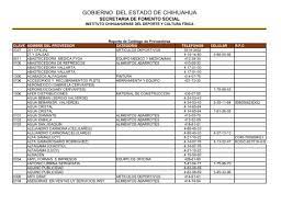 Gobierno Del Estado De Chihuahua