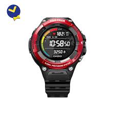 Resistenza e tecnologia in 65g di orologio. Casio Pro Trek Smart Wsd F21hr Rdbge