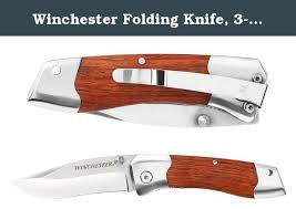 Winchester Folding Knife 3 Inch Wood Handle Fine Edge 31 000306 Like The Men And Women Who Carry Our Gear Ge Folding Knives Knives And Tools Wood Handle