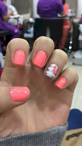 Pin By Angela Langley On Nails Coral Nails Nail Designs Gel Nails