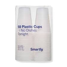 (some results rounded) fl oz. Clear Disposable Cup 16 Fl Oz 50ct Smartly Target
