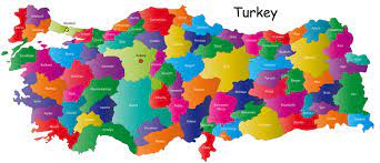 Search and share any place. Map Of Turkey And Provinces Turkish Travel Blog
