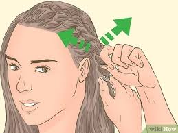 Let the front fringes fall on the forehead like curtain hair. How To French Braid Short Hair With Pictures Wikihow