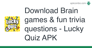 Built by trivia lovers for trivia lovers, this free online trivia game will test your ability to separate fact from fiction. Download Brain Games Fun Trivia Questions Lucky Quiz Apk Latest Version