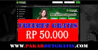 Pin Di Freebet Togel