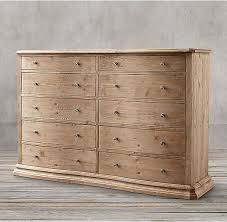 Serpentine Salvaged 10 Drawer Large Dresser Large Dresser Big Dressers Farmhouse Dresser