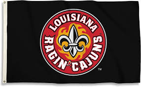 BSI NCAA Louisiana Lafayette Watson Cajuns bayrak ile,"3 x 5 "," Siyah :  Amazon.com.tr: Spor ve Outdoor