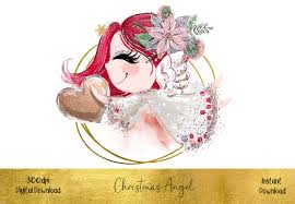 Download Cute Christmas Angel Cherub Graphic By Stbb Creative Fabrica SVG Cut Files