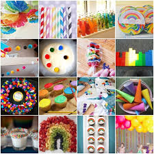 Rainbow Birthday Themes For Kids Diy Fashion Accessories Family Disney Com Rainbow Parties Rainbow Birthday Kids Birthday