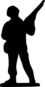 Toy Soldier Clip Art Vector Clip Art Online Royalty Free Public Domain Soldier Silhouette Clip Art Silhouette