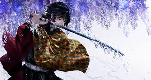 Follow the vibe and change your wallpaper every day! Wallpaper Engine Anime Gifs Search Search Share On Demon Slayer Giyu Wallpaper 4k 3585x1907 Download Hd Wallpaper Wallpapertip